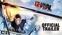 Ghayal Once Again _ Official Trailer _ Sunny Deol _ Soha Ali Khan _ 15th Jan 201