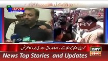 ARY News Headlines 5 December 2015, MQM Leader Press Conference on LB Election Issue