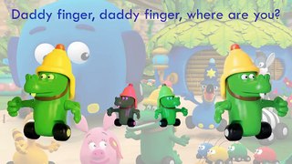 Jungle Junction Finger Family Song Daddy Finger Nursery Rhymes Full animated cartoon engli