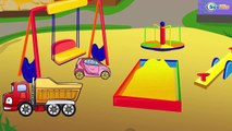✔ Excavator with Truck build playground. Digger for kids - Cars Cartoons Compilation - 58 Episode ✔