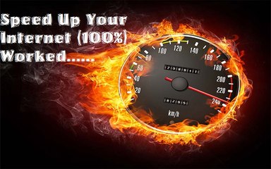 How To Speed Up Your Internet  (100%) In Urdu/Hindi