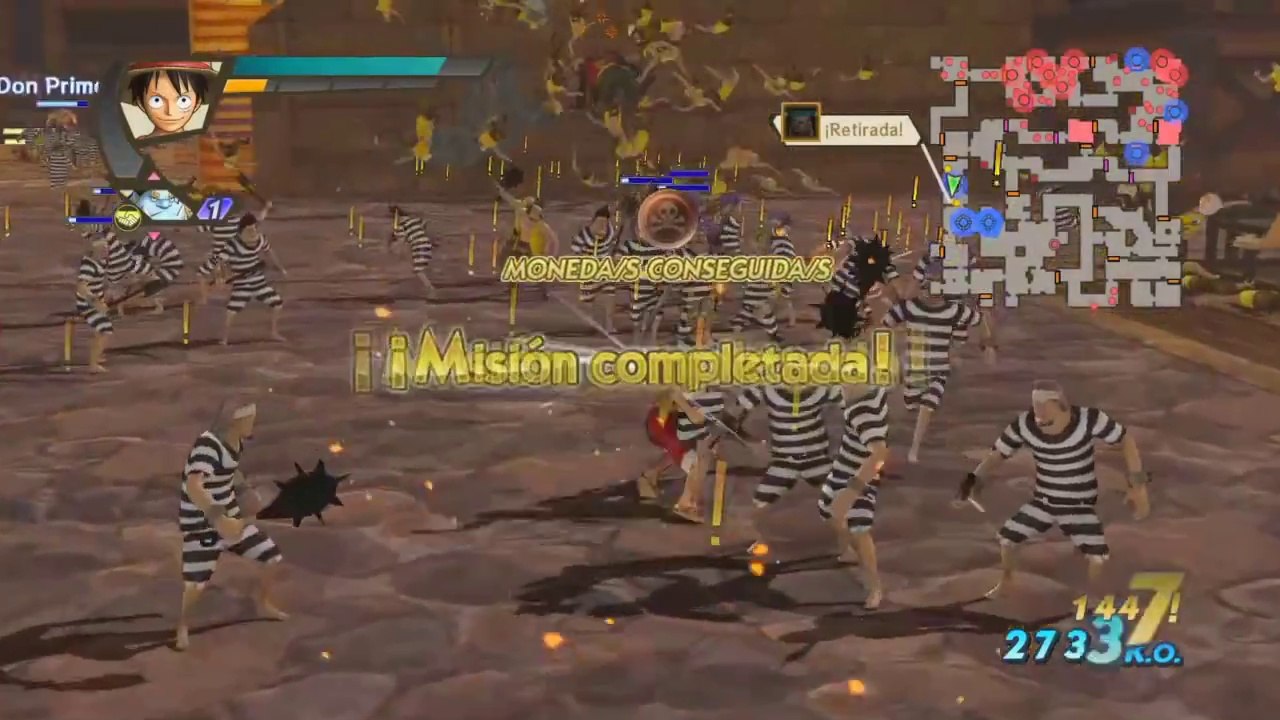 One Piece Pirate Warriors 3 : LA PRISION SUBMARINA IMPEL DOWN ! LUFFY VS MAGELLAN ! #16