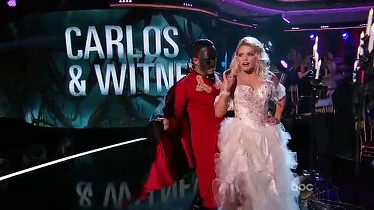 DWTS Season 21 Week 7 Halloween Night - Carlos PenaVega & Witney Paso doble