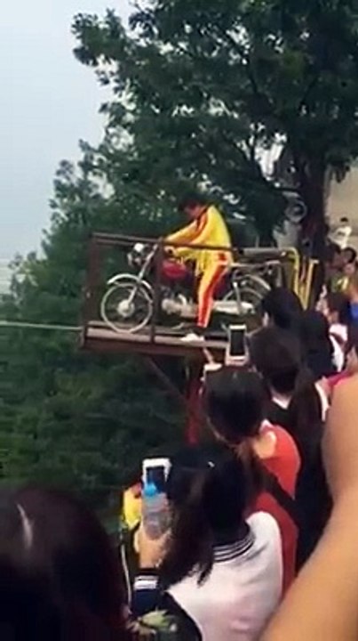 stunt man in china