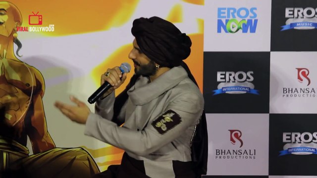 Ranveer Singh Sung Deewani Mastani _ Bajirao Mastani Song