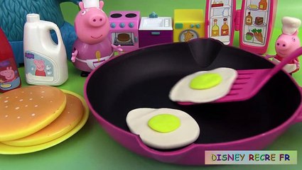 Pâte à modeler Play Doh Chef Peppa Pig Ustensiles de Cuisine Macaron le Glouton Cookie Monster