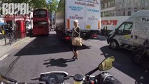 Compilation of Pedestrians crossing road at the wrong time