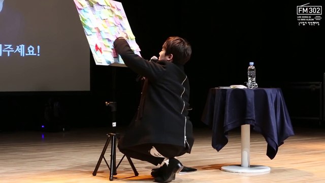 [Türkçe Altyazılı]Lee Hongki 1. Mini Album [FM302] Insensible Fan Buluşması