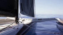 Trophée Jules-Verne : calme plat en Atlantique sud à bord de Spindrift 2
