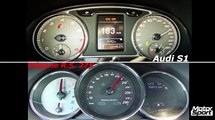 0-245 km/h : Audi S1 vs Megane RS 275 (Motorsport)