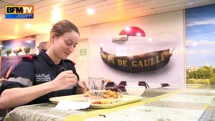 A bord du porte-avions Charles-de-Gaulle