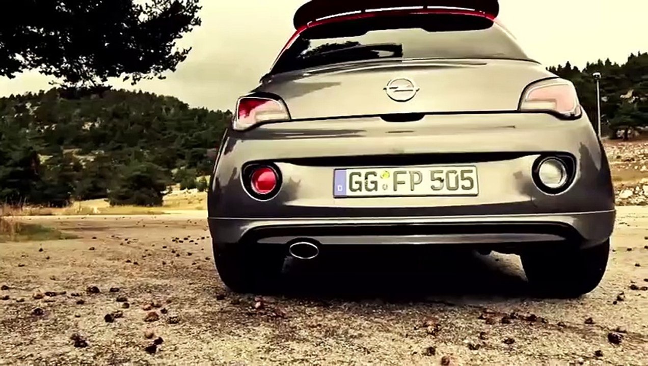 Opel Adam S on mountain road official trailer