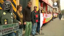 Pariste İklim Konferansı protestosu