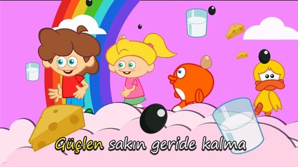 Güçlen Geride Kalma (Kahvaltı Şarkısı) - Çocuk Şarkıları 2016