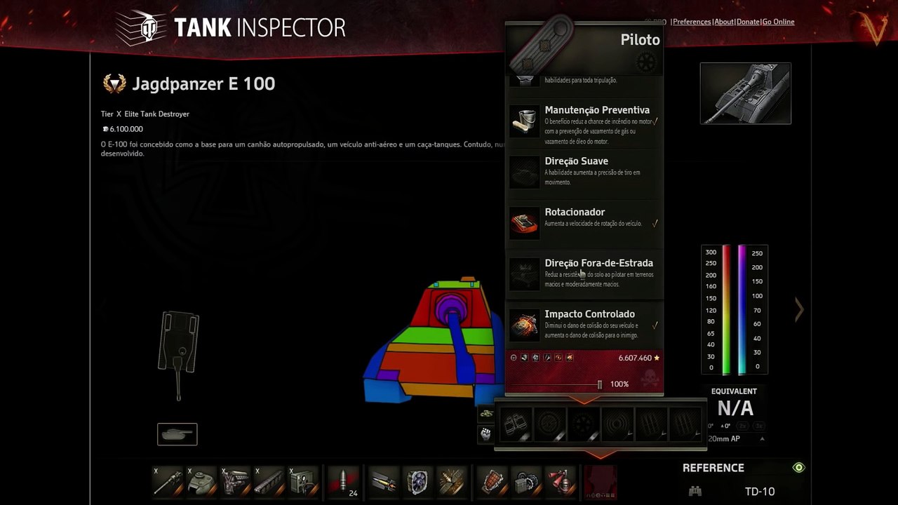 Tank Review - Jagdpanzer E 100 - Português Brasil (Pt-BR)