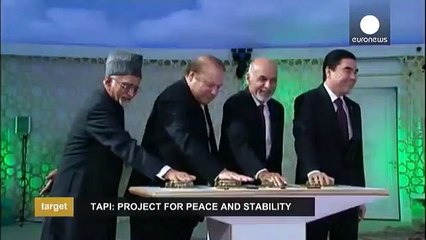 Trans Afgan Boru Hattı için düğmeye basıldı target