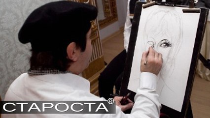 Caricature artist for your event or wedding in Russia