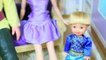 Frozen PLAY-DOH Princess Anna Barbie Parody Tangled Mother Gothel GARBAGE TRUCK Toby AllToyCollector