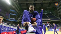 FC Basket: Last training session before Real Madrid-FC Barcelona