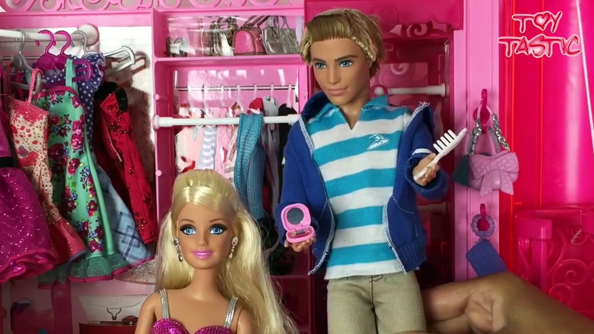 Barbie Life In The Dreamhouse Toys Video – English Episode 2 Ken Does  Barbie's Makeup! New 2015 - Dailymotion Video