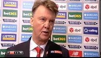 Stoke City vs Manchester United 2-0 - Louis van Gaal Post-Match Interview