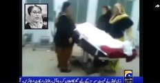 Last Moment of Mohtarma Benazir Bhutto in Hospital -