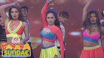 Banana Sundae: Aiko, Sunshine, Jessy in a fierce opening number