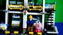 kids animation Peppa Pig Episode Lego City Prison Fireman Sam George Pig Lego Animation Story