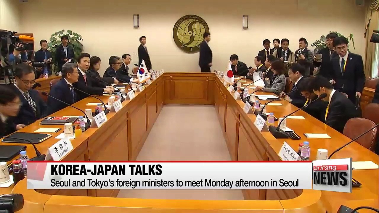 Korea and Japan meet on wartime sexual slavery issue ahead of ministerial talks Monday