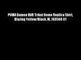 PUMA Damen BVB Trikot Home Replica Shirt Blazing Yellow/Black M 743568 01