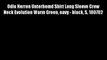 Odlo Herren Unterhemd Shirt Long Sleeve Crew Neck Evolution Warm Green navy - black S 180702
