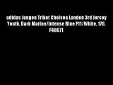adidas Jungen Trikot Chelsea London 3rd Jersey Youth Dark Marine/Intense Blue F11/White 176