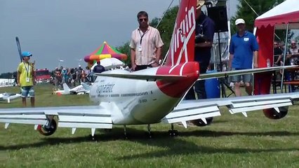Virgin Boeing 747-400 Gigantic R_C 4x turbine Model Airliner by Adi Pitz 2015