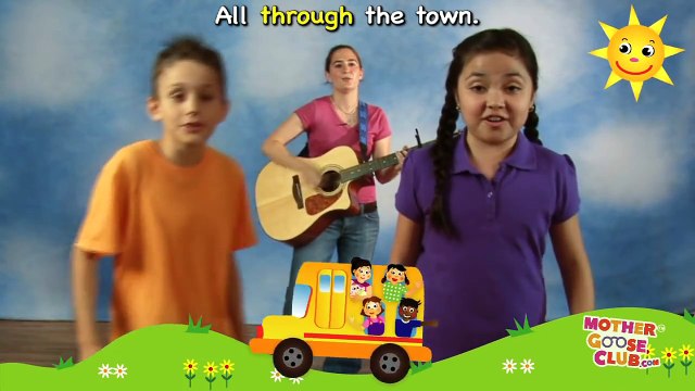 Wheels on the Bus - Back to School! - Mother Goose Club Playhouse Kids Video