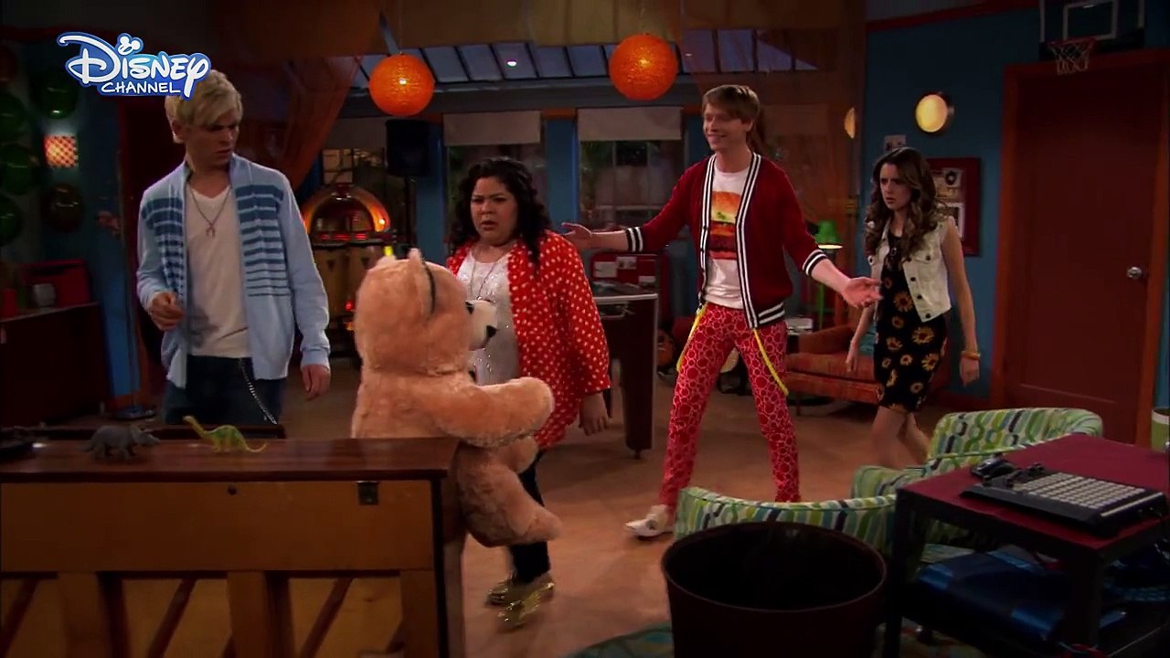 Austin & Ally - Horror Stories and Halloween Scares - Scary Teddy Bear! - Disney Channel U