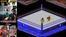 Lets Play WWF WrestleMania Challenge (NES) Mark VS Jamie Battle 79