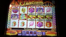 FUN HOUSE Penny Video Slot Machine with CYCLONE BONUS Las Vegas Casino