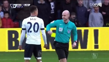 That fan wanted more than a yellow card for Dele Alli