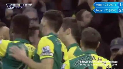 Jonathan Howson 1:0 | Norwich v. Aston Villa 28.12.2015 HD