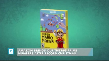 Amazon brings out the big Prime numbers after record Christmas