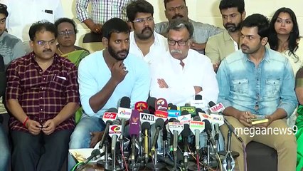 Télécharger la video: Nassar, Vishal tells Legal Action on Sarathkumar Nadigar Sangam Money