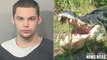 Florida Alligator Eats Suspected Burglar Hiding Near Lake