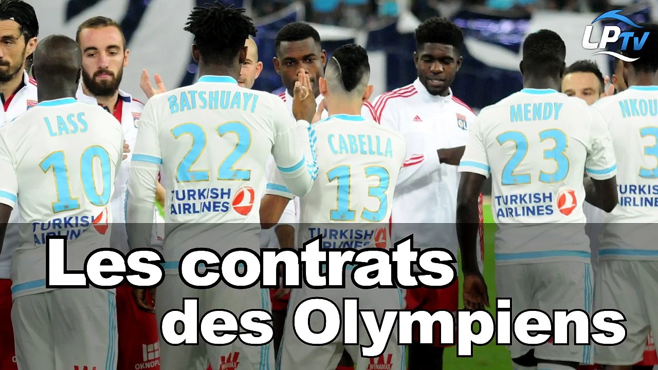 Les contrats des Olympiens