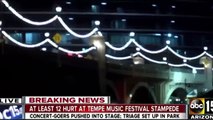 Arizona concert stampede leaves two crushed and many injured