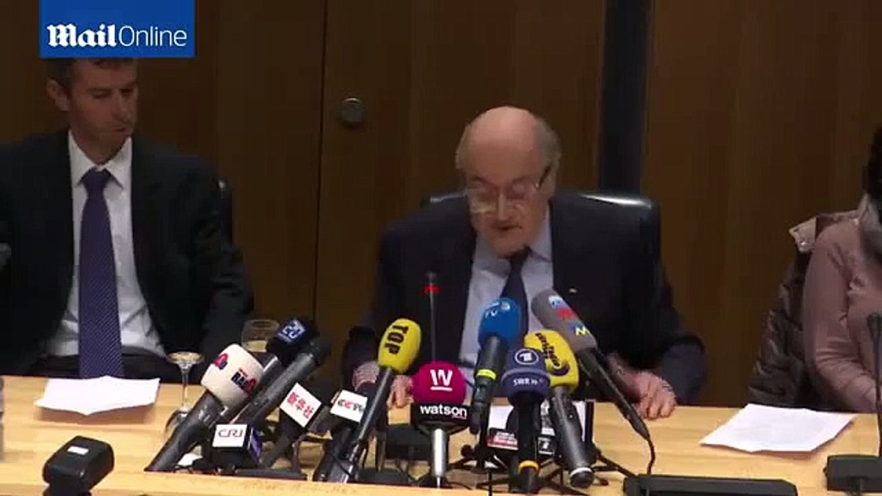 An angry Sepp Blatter warns he'll 'be back' following