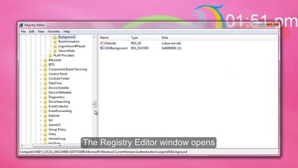 windows 7: logon display msg