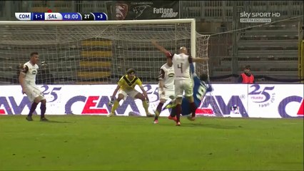 Скачать видео: Simone Ganz Penalty Goal Italy  Serie B - 27.12.2015, Calcio Como 2-1 Salernitana