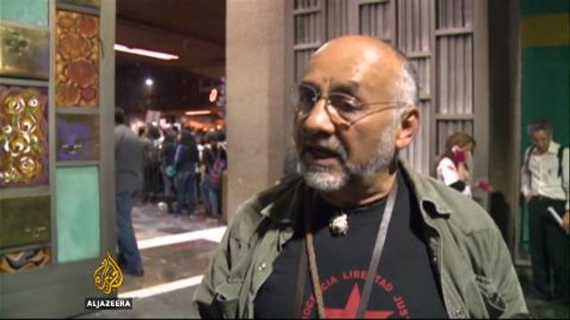 Relatives of missing Mexican students take to streets