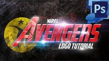 Logo The Avengers Photoshop Tutorial Cs4 Cs5 Cs6 Clip1-8