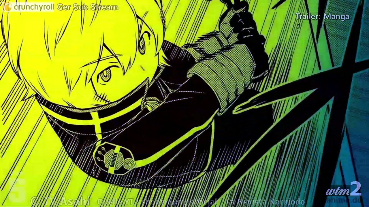 TOP 10 2015 Platz 5 - World Trigger Trailer Manga